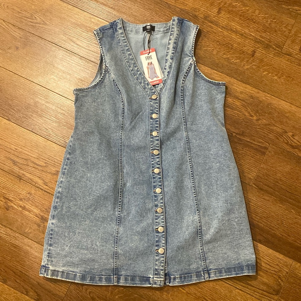 Frye Denim Mini Dress size XL